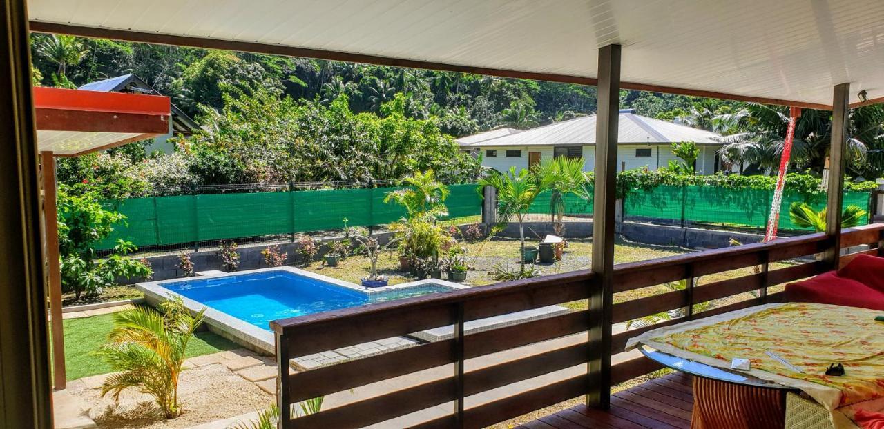 Moorea - Villa Maoe Pool Afareaitu エクステリア 写真