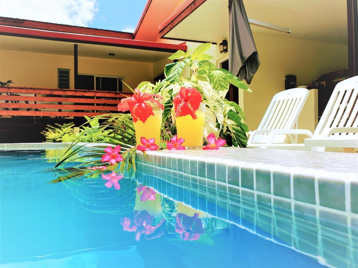 Moorea - Villa Maoe Pool Afareaitu エクステリア 写真